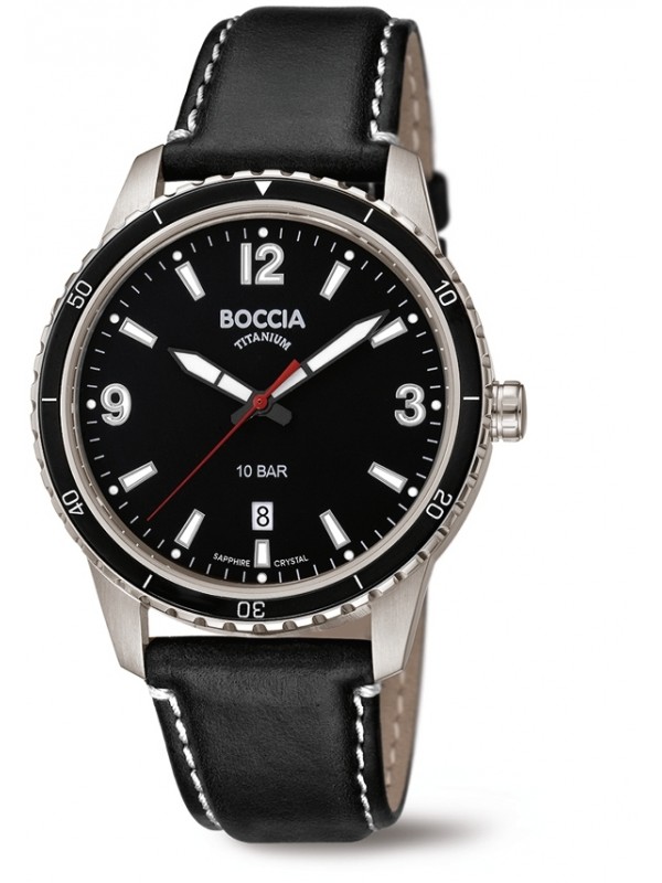 Boccia Titanium 3635-01 Heren Horloge